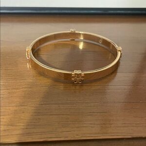 Elegant Gold Tory Burch Bangle Bracelet
